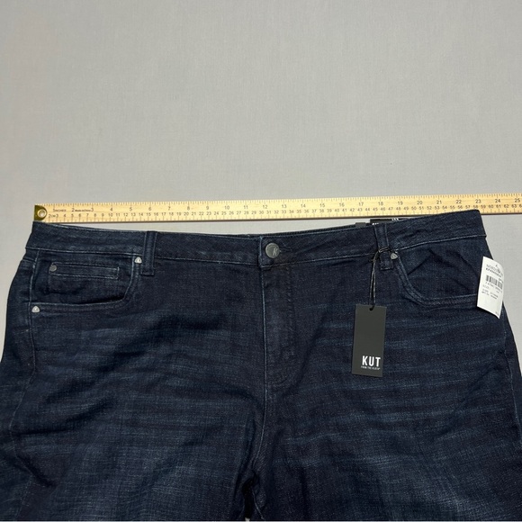 NWT KUT from the Kloth CATHERINE BOYFRIEND Denim Jeans Size 24 W x 28 - Picture 13 of 13